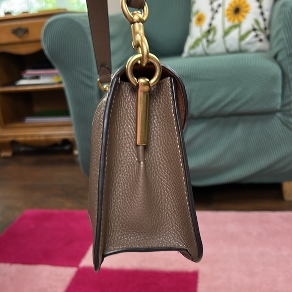 Coach Tabby 26 Dark Stone Brass Purse NWOT - Picture 6 of 17